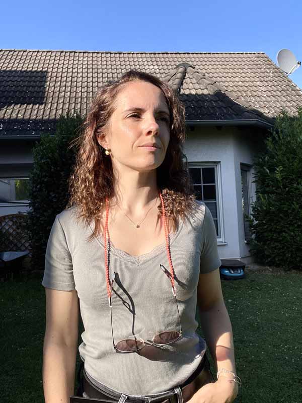 Trendige Brillenkette