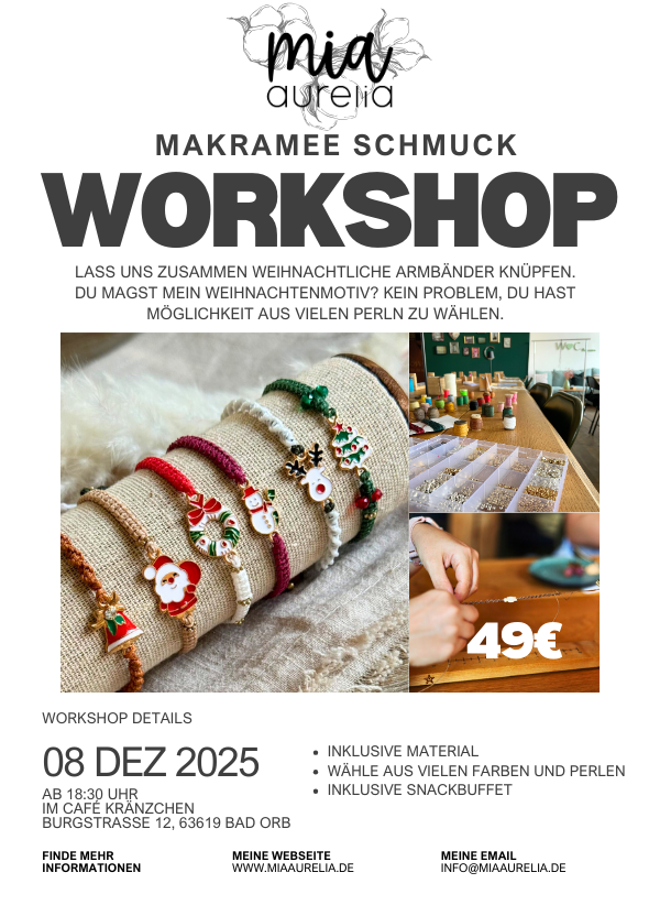makramee armband workshop