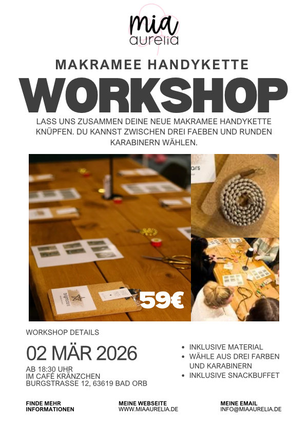 makramee handyketten workshop